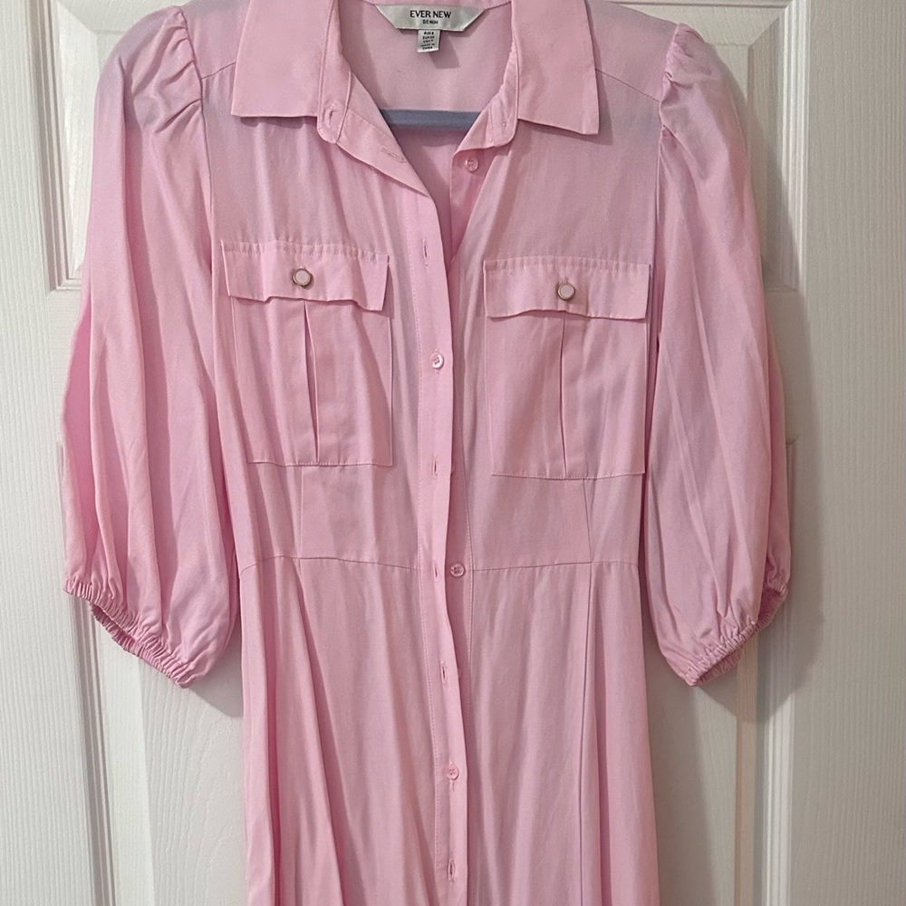 Ever New Light Pink Button-Up Shirt